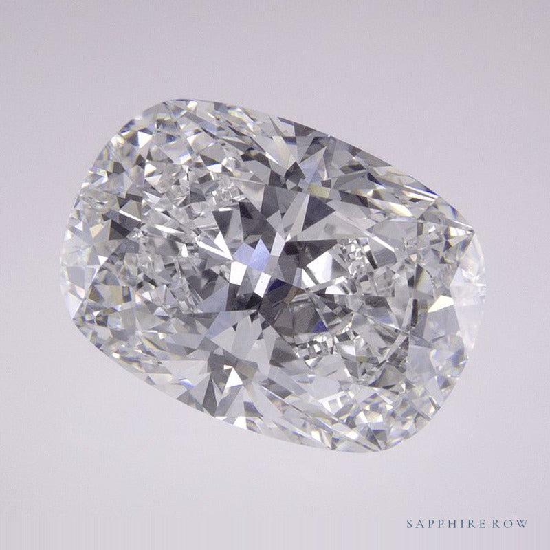 6.03 ct Elongated Cushion Lab-Grown Diamond – E VS1 – Faceted Cut – GIA Certified — Sapphire Row · cut7