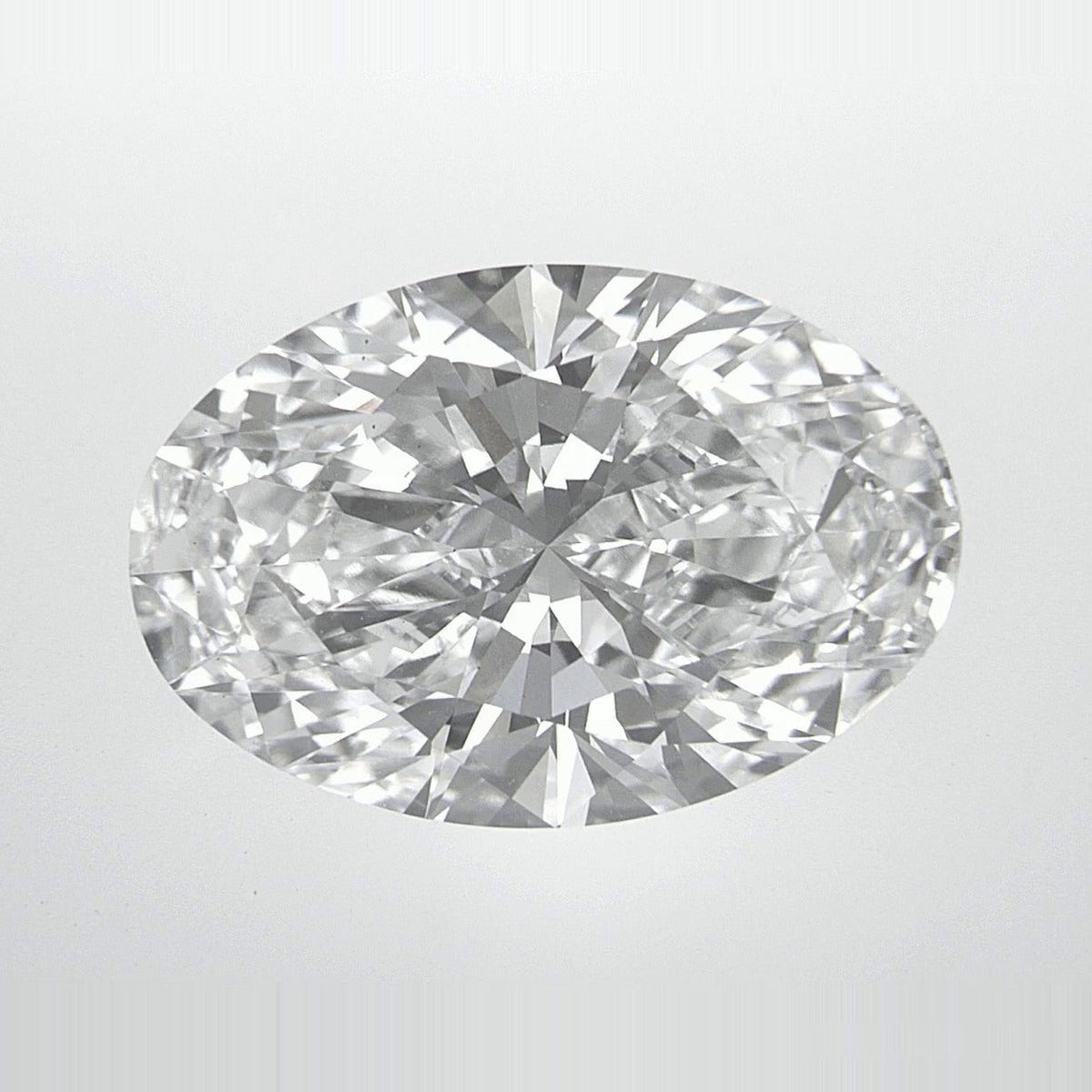 6.03 ct lab-grown diamond, oval cut | Sapphire Row · cut7