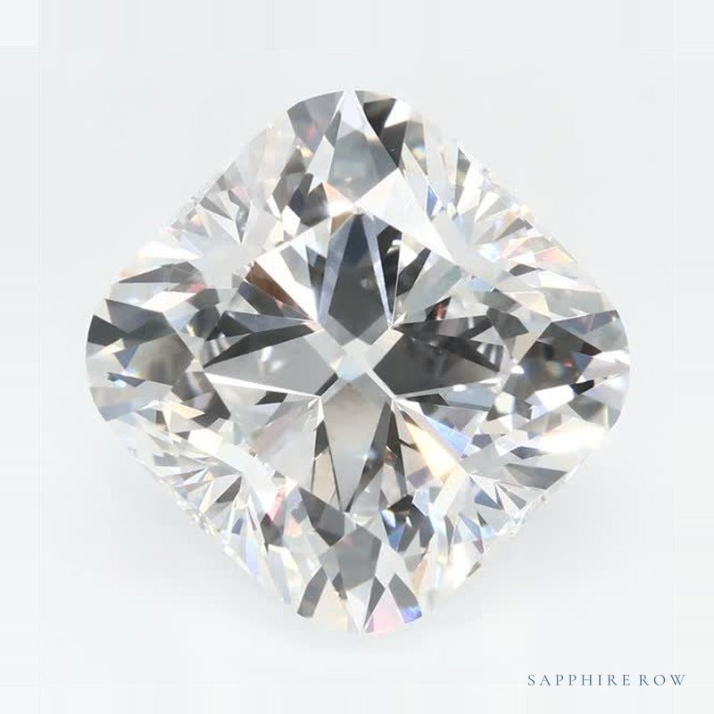 5.98 ct lab-grown diamond, cushion cut | Sapphire Row · cut7