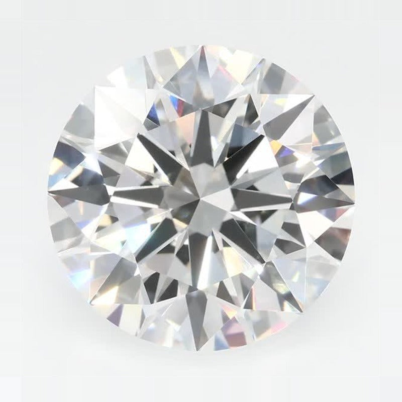5.56 ct lab-grown diamond, round cut | Sapphire Row · cut7