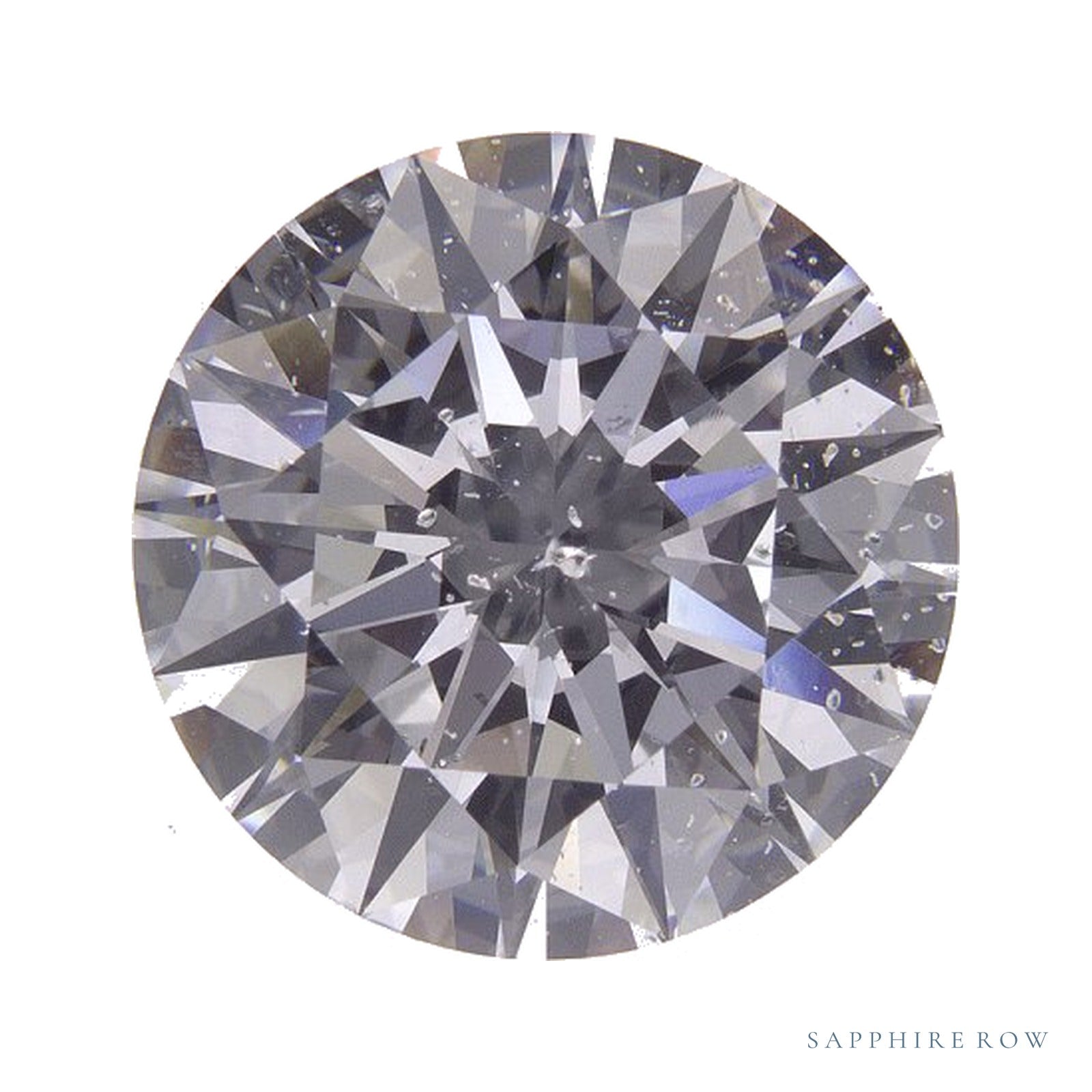 5.14 ct natural diamond, round cut | Sapphire Row · cut4