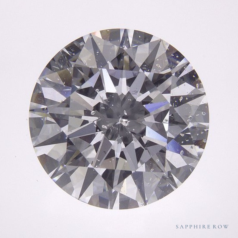 5.14 ct natural diamond, round cut | Sapphire Row · cut7