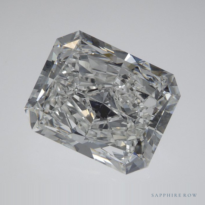 5.14 ct lab-grown diamond, radiant cut | Sapphire Row · cut7