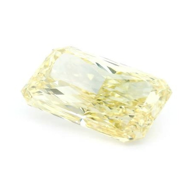 5.08 ct lab-grown fancy intense yellow diamond, radiant cut | Sapphire Row · cut7