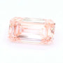 5.07 ct lab-grown fancy vivid pink diamond, emerald cut | Sapphire Row · cut7