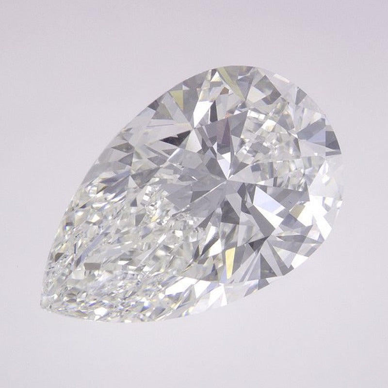 5.03 ct lab-grown diamond, pear cut | Sapphire Row · cut7