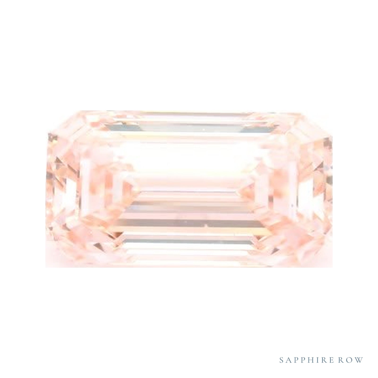 5.02 ct lab-grown fancy intense pink diamond, emerald cut | Sapphire Row · cut4