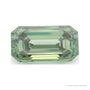 5.01 ct lab-grown fancy vivid green diamond, emerald cut | Sapphire Row · cut4