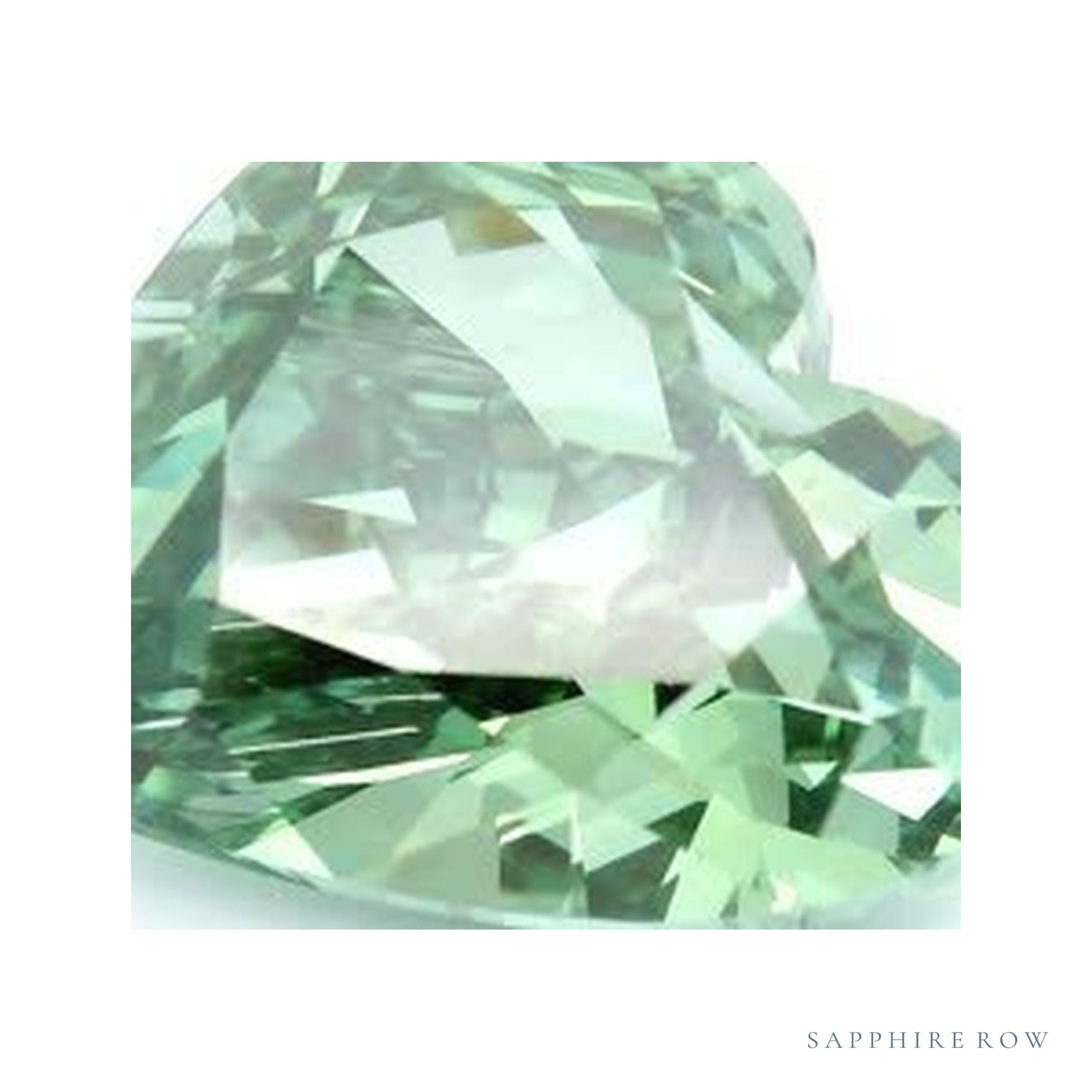 5.01 ct lab-grown diamond, heart cut | Sapphire Row · cut4