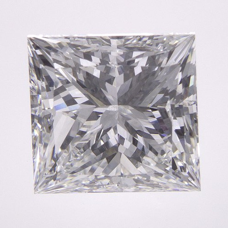5.00 ct lab-grown diamond, square cut | Sapphire Row · cut7