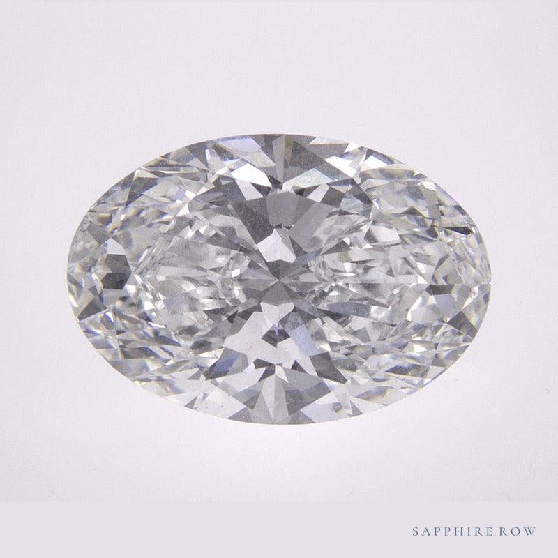 4.82 ct lab-grown diamond, oval cut | Sapphire Row · cut6