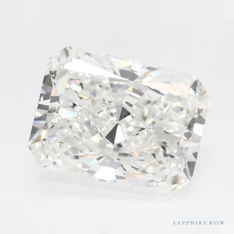 4.70 ct lab-grown diamond, radiant cut | Sapphire Row · cut7