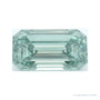 4.67 ct lab-grown fancy vivid green diamond, emerald cut | Sapphire Row · cut4