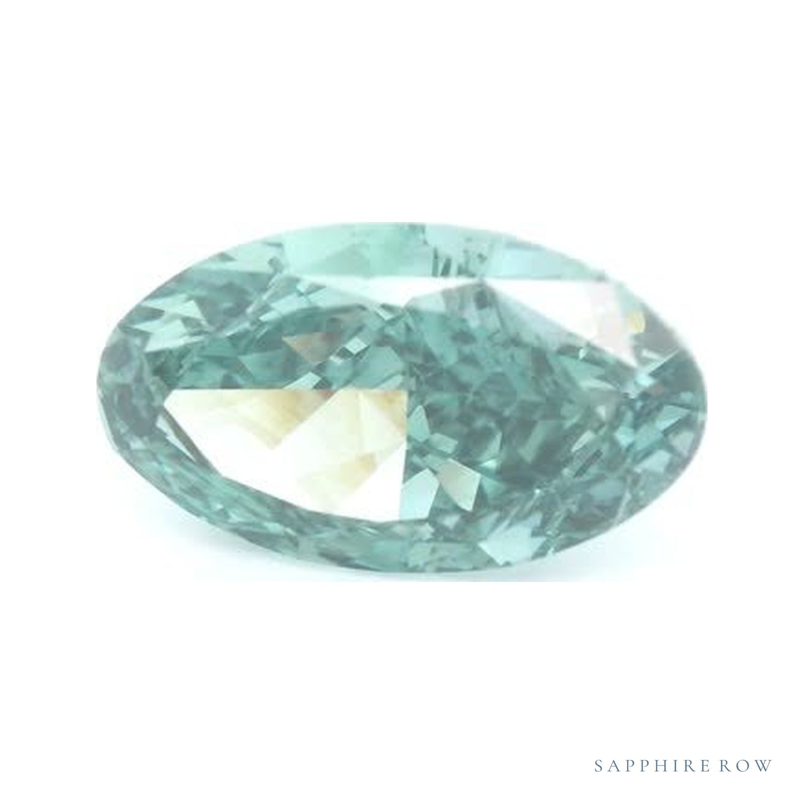 4.64 ct lab-grown fancy vivid green diamond, oval cut | Sapphire Row · cut4