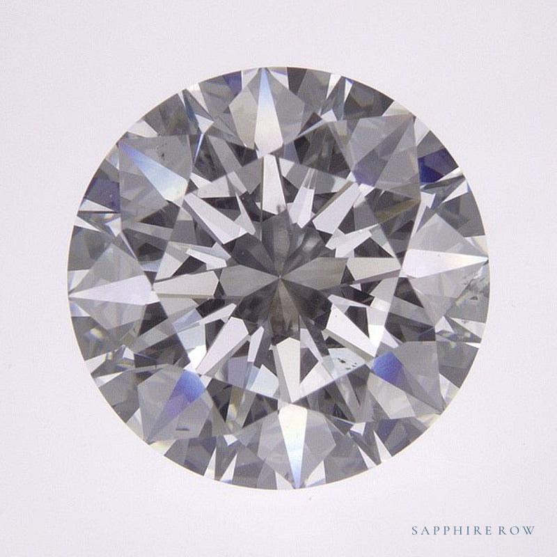 4.60 ct lab-grown diamond, round cut | Sapphire Row · cut7