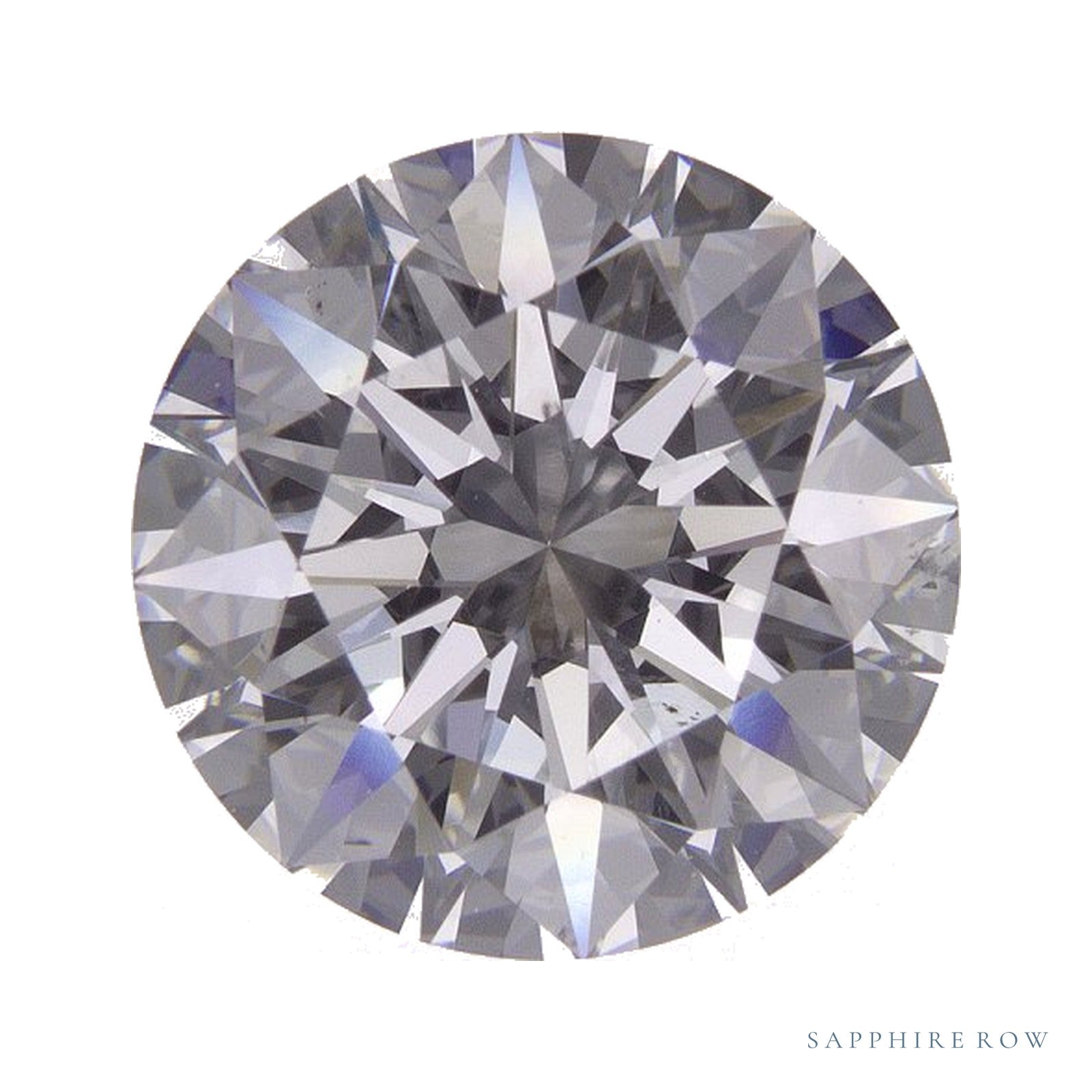 4.60 ct lab-grown diamond, round cut | Sapphire Row · cut4