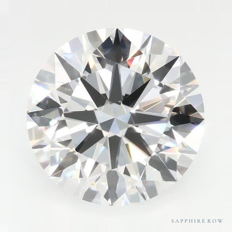 4.60 ct lab-grown diamond, round cut | Sapphire Row · cut7