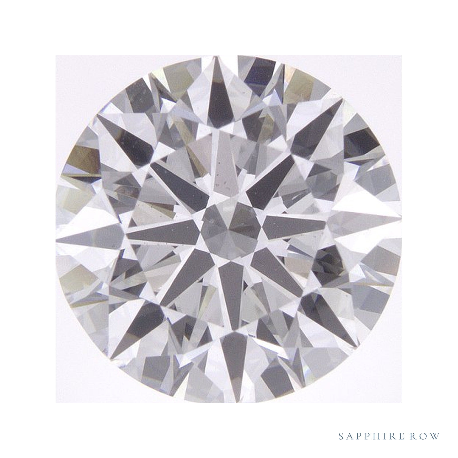 4.59 ct lab-grown diamond, round cut | Sapphire Row · cut4