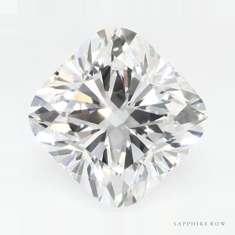 4.57 ct lab-grown diamond, cushion cut | Sapphire Row · cut7