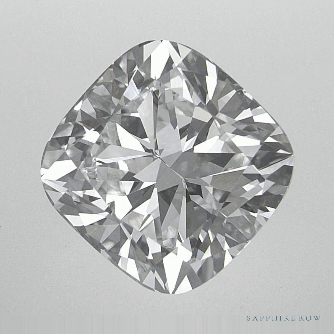 4.55 ct lab-grown diamond, cushion cut | Sapphire Row · cut7