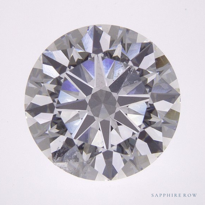 4.55 ct lab-grown diamond, round cut | Sapphire Row · cut7