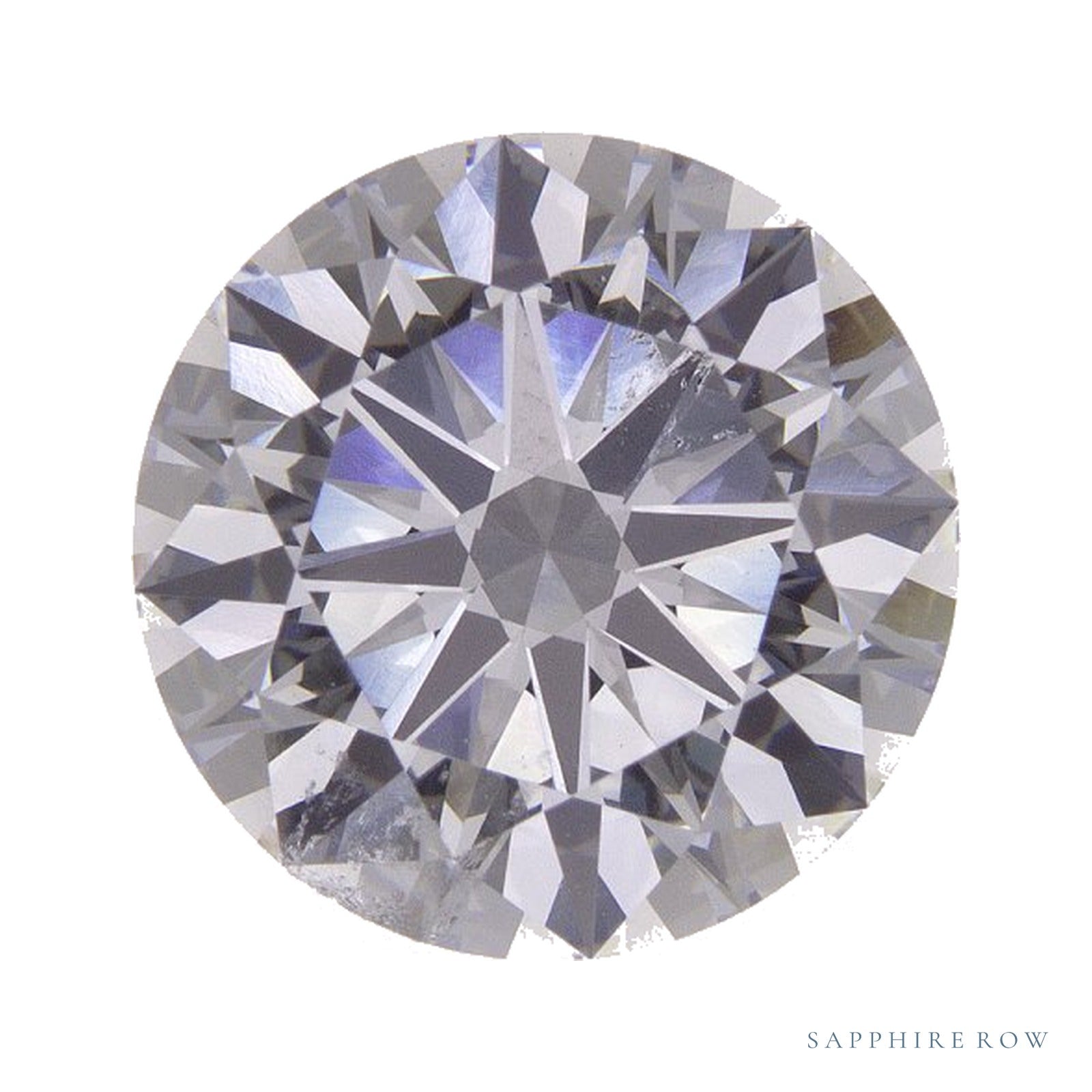 4.55 ct lab-grown diamond, round cut | Sapphire Row · cut4