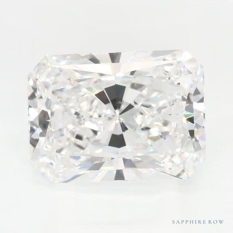 4.45 ct lab-grown diamond, radiant cut | Sapphire Row · cut7