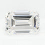 4.39 ct lab-grown diamond, emerald cut | Sapphire Row · cut7