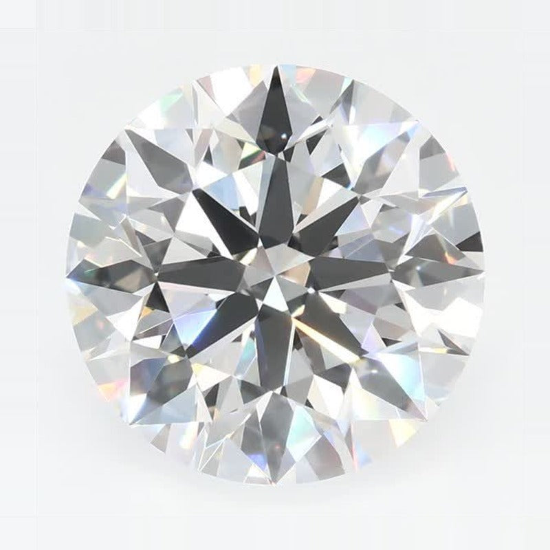 4.35 ct lab-grown diamond, round cut | Sapphire Row · cut7