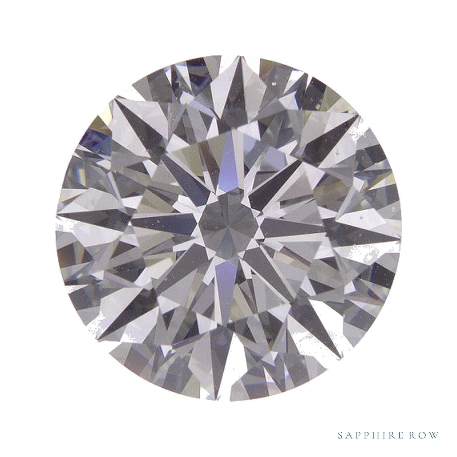 4.23 ct natural diamond, round cut | Sapphire Row · cut4