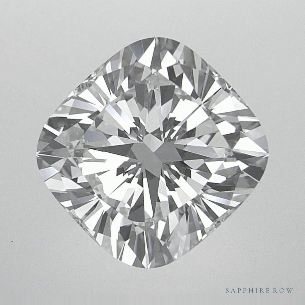 4.22 ct lab-grown diamond, cushion cut | Sapphire Row · cut7