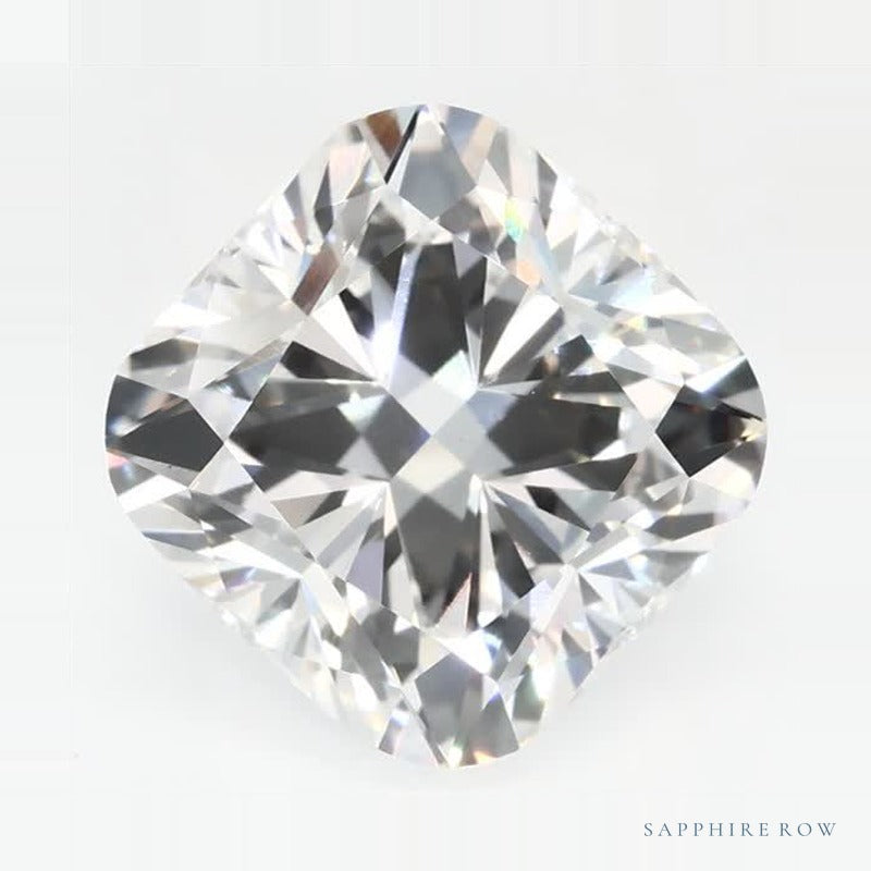 4.10 ct lab-grown diamond, cushion cut | Sapphire Row · cut7