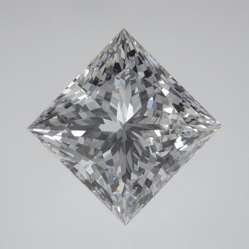 4.09 ct lab-grown diamond, square cut | Sapphire Row · cut7