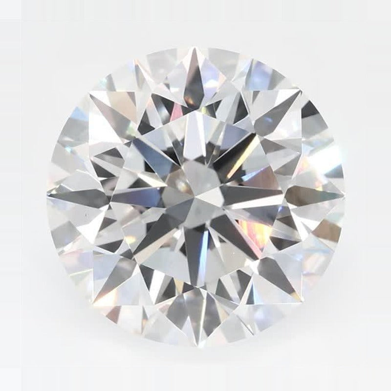 4.08 ct lab-grown diamond, round cut | Sapphire Row · cut7