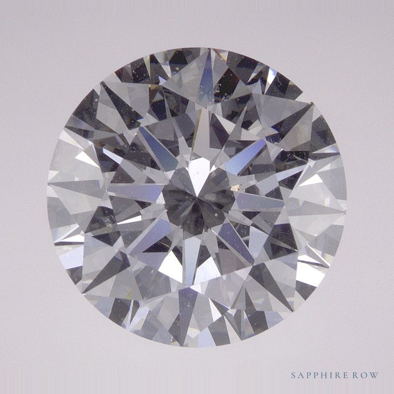 4.06 ct natural diamond, round cut | Sapphire Row · cut7