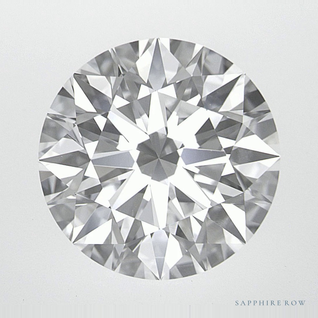4.03 ct natural diamond, round cut | Sapphire Row · cut6