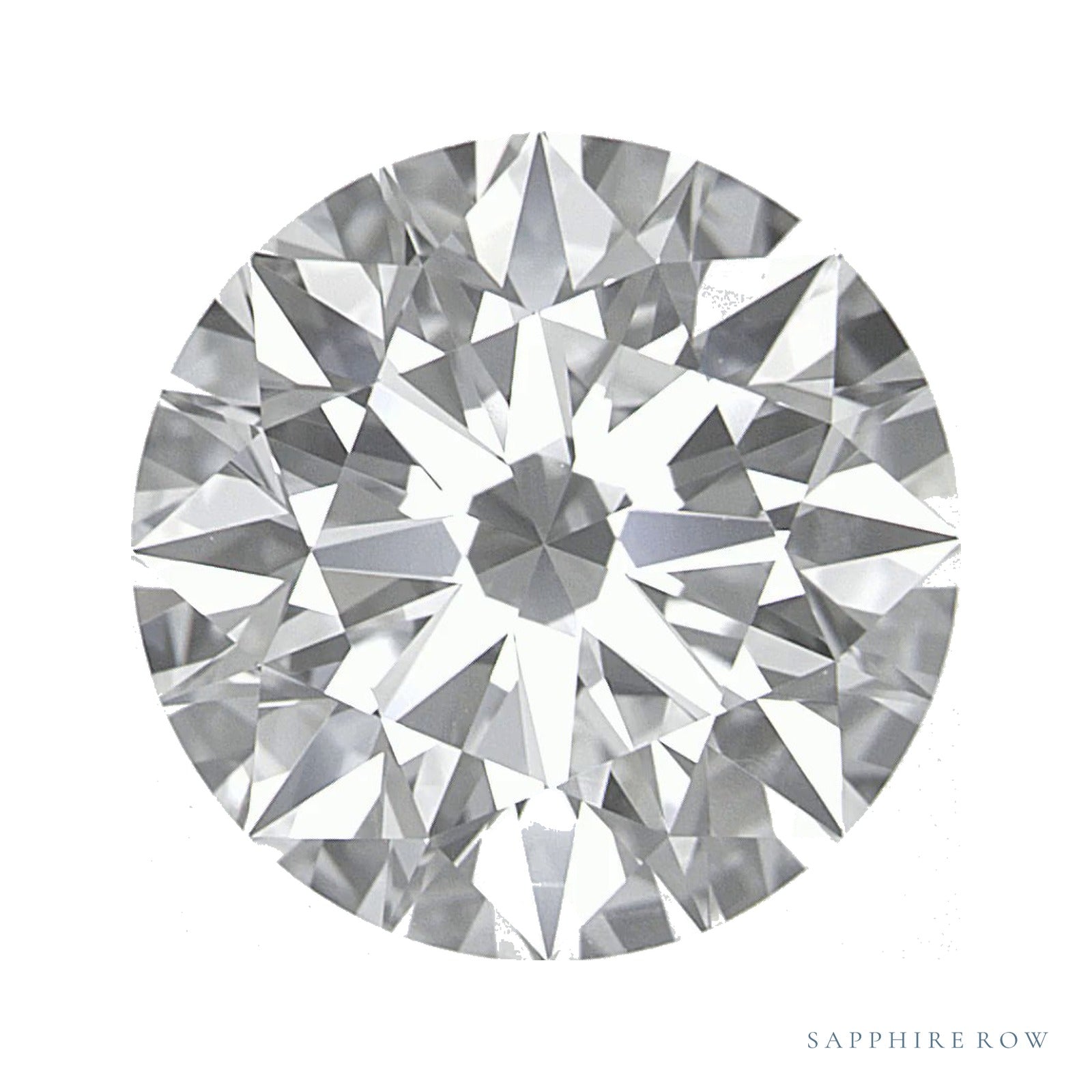 4.03 ct natural diamond, round cut | Sapphire Row · cut4