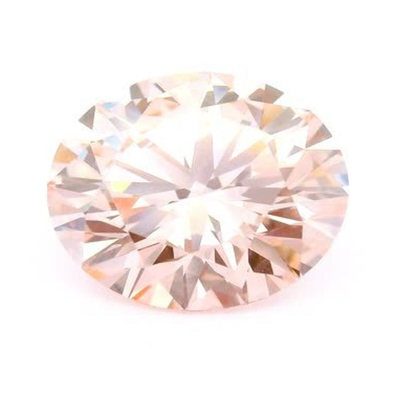 4.03 ct lab-grown fancy intense pink diamond, round cut | Sapphire Row · cut7