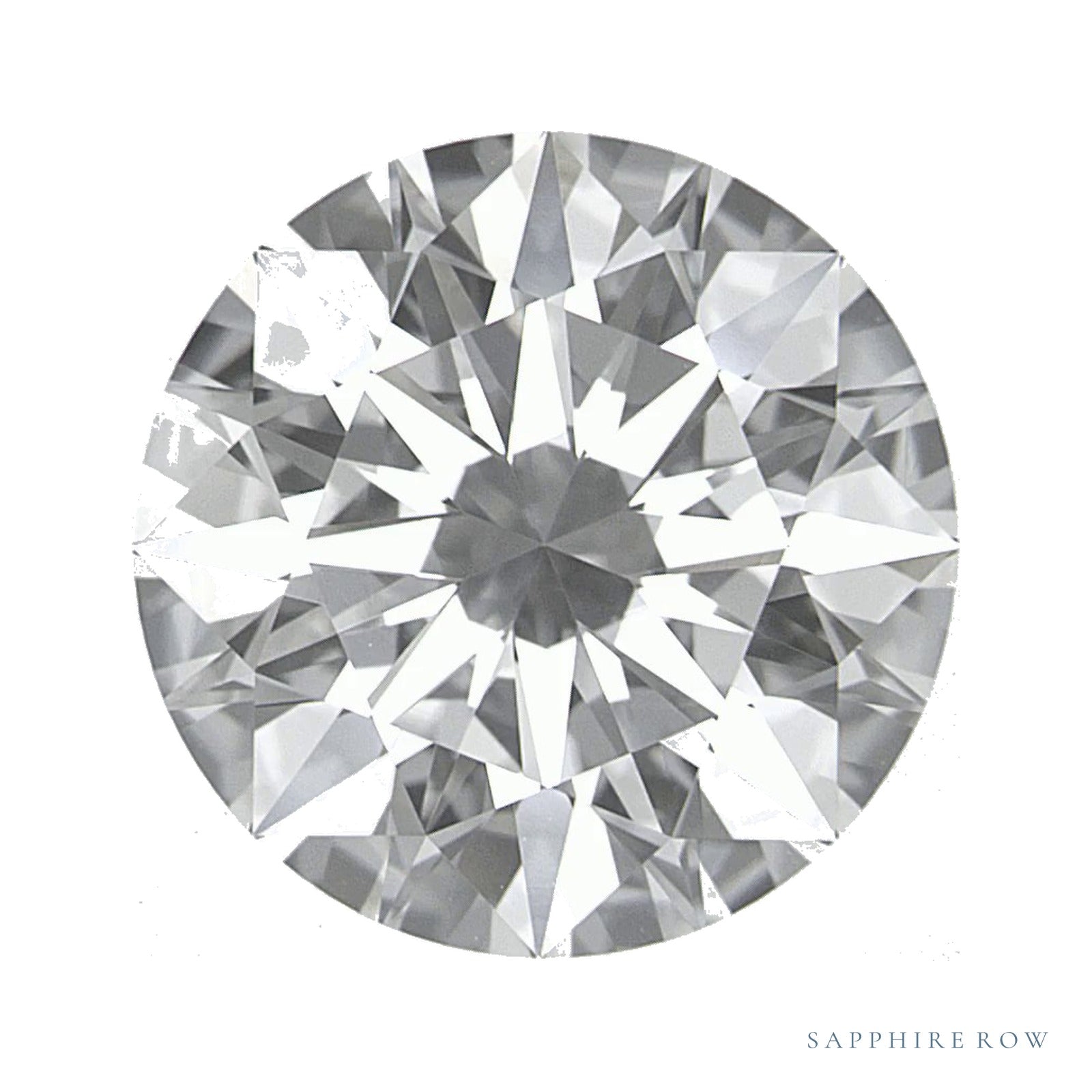 4.02 ct natural diamond, round cut | Sapphire Row · cut4