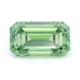 4.02 ct lab-grown fancy vivid green diamond, emerald cut | Sapphire Row · cut7