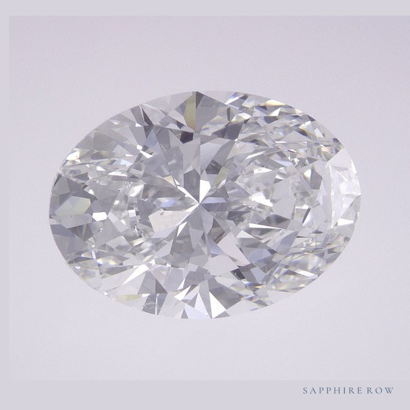 4.01 ct natural diamond, oval cut | Sapphire Row · cut6