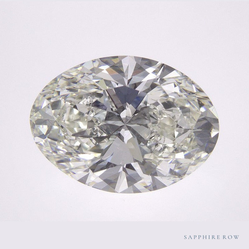 4.01 ct natural diamond, oval cut | Sapphire Row · cut6