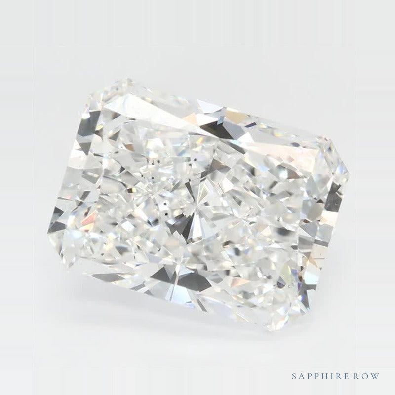 3.87 ct lab-grown diamond, radiant cut | Sapphire Row · cut7