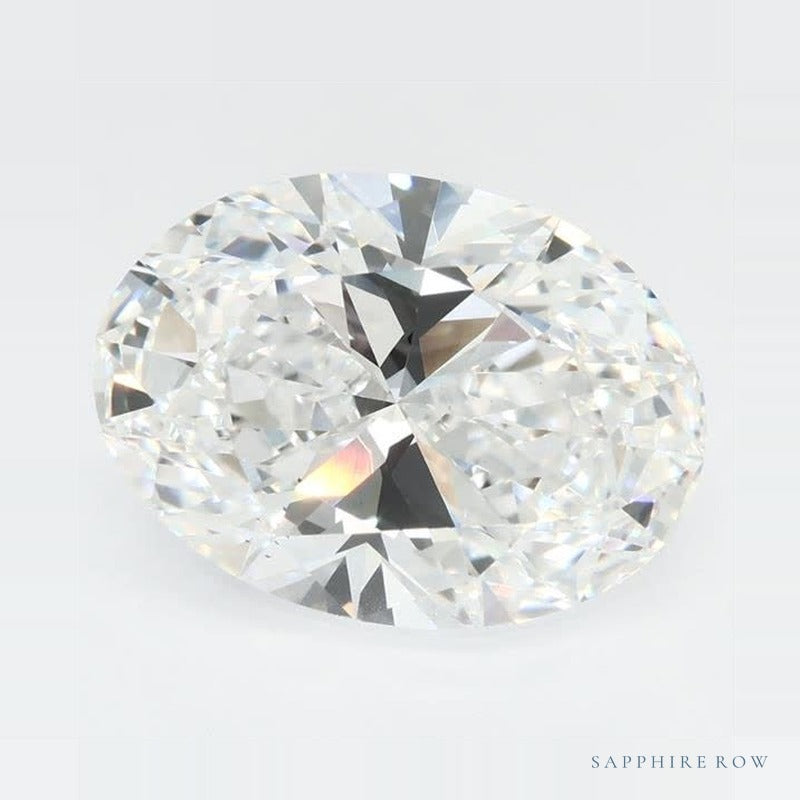 3.83 ct lab-grown diamond, oval cut | Sapphire Row · cut7