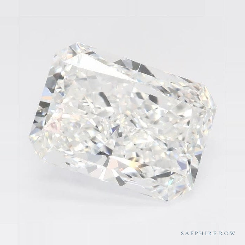 3.77 ct lab-grown diamond, radiant cut | Sapphire Row · cut7