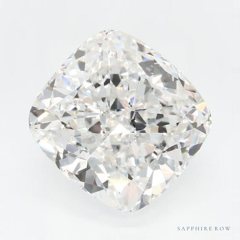 3.55 ct lab-grown diamond, cushion cut | Sapphire Row · cut7