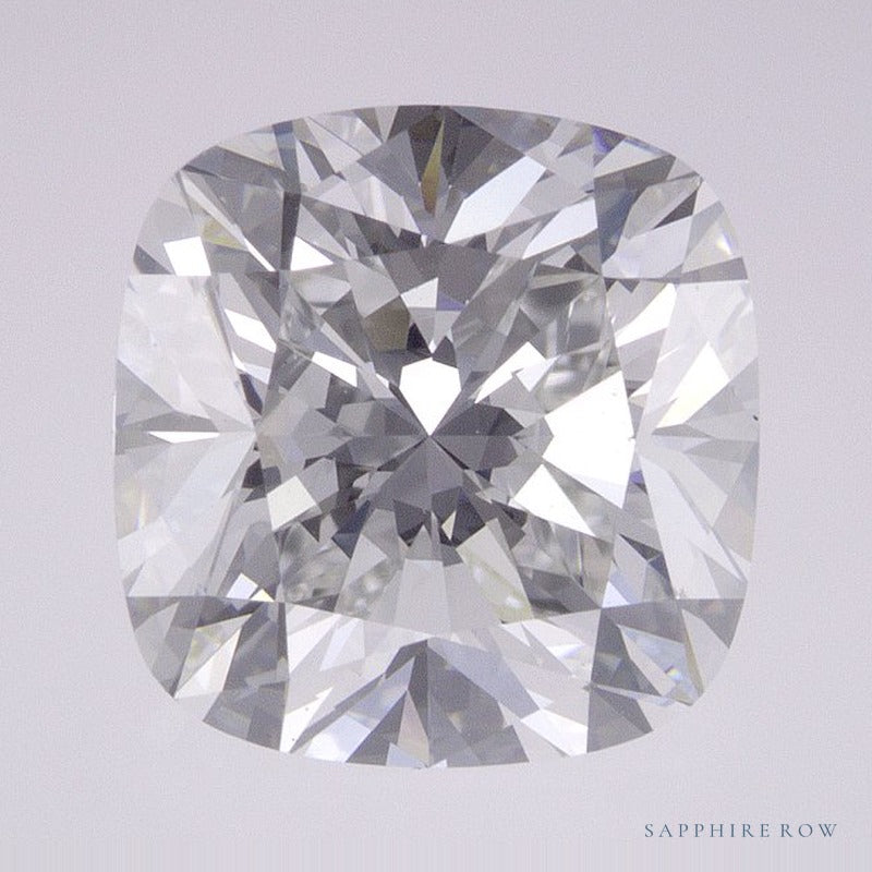 3.53 ct lab-grown diamond, cushion cut | Sapphire Row · cut7