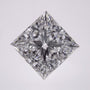 3.43 ct lab-grown diamond, square cut | Sapphire Row · cut7