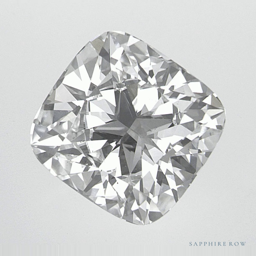 3.35 ct lab-grown diamond, cushion cut | Sapphire Row · cut7