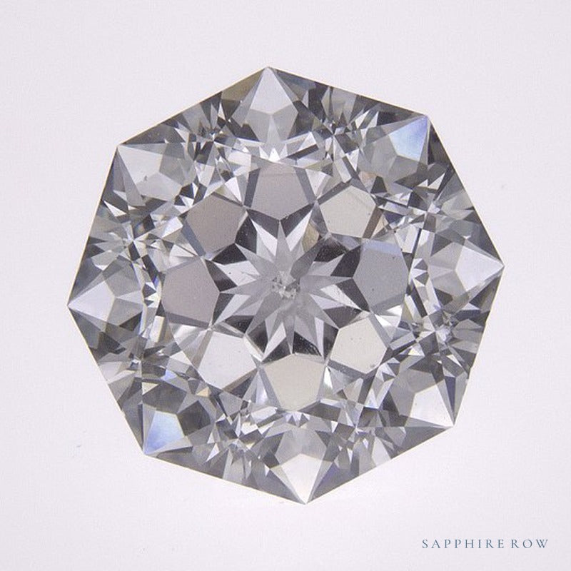 3.32 ct lab-grown diamond, octagon cut | Sapphire Row · cut7